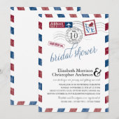 Antiek luchtpost Vrijgezellenfeest Kaart (Voorkant / Achterkant)