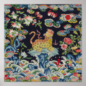  antiek luipaard poster (Voorkant)