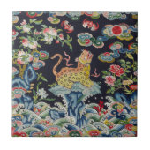  antiek luipaard tegeltje (Voorkant)