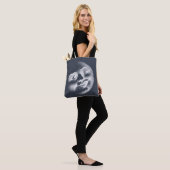 Antiek Maan Gezicht  Tote Bag (Op model)