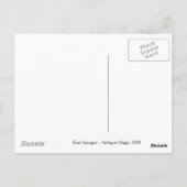 Antiek Magisch Briefkaart (Achterkant)