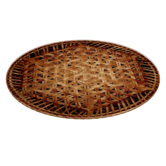 Antiek mand-weesdetail snijplank (Hoek)