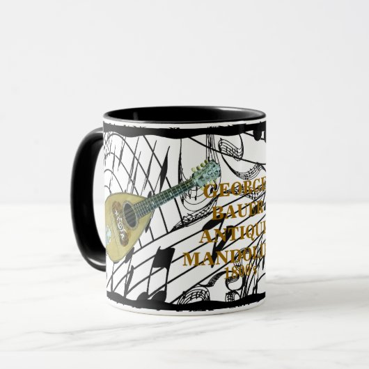 ANTIEK MANDOLIN-MOK MOK (Voorkant links)