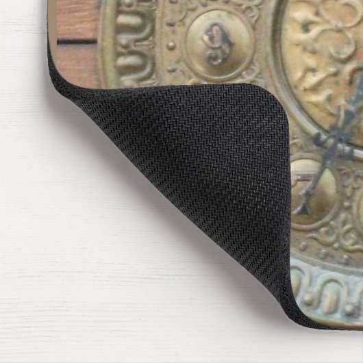 Antiek Mantel Clock Face Muismat (Hoek)