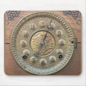 Antiek Mantel Clock Face Muismat (Voorkant)