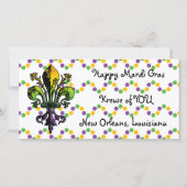 Antiek Mardi Gras Fleur (Voorkant)