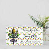 Antiek Mardi Gras Fleur (Staand voorkant)