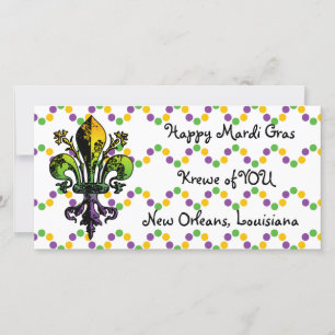 Antiek Mardi Gras Fleur