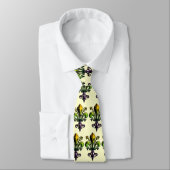 Antiek Mardi Gras Fleur Stropdas (Gebonden)