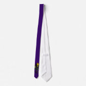 Antiek Mardi Gras Fleur Stropdas (Achterkant)