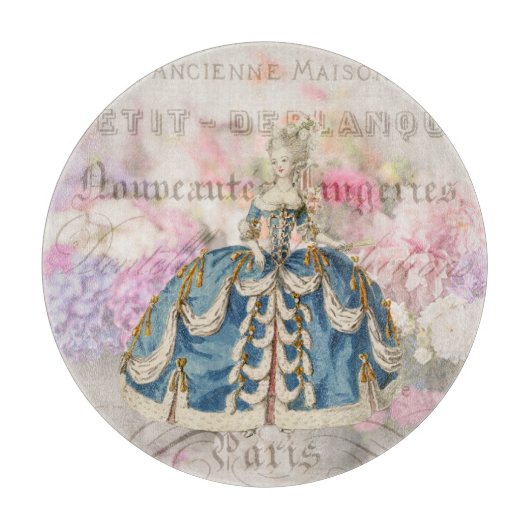 Antiek Marie Antoinette snijplank (Voorkant)