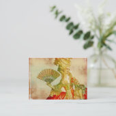 Antiek Marie Antoinette Visitekaartjes (Staand voorkant)