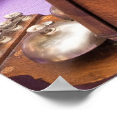 Antiek maritieme navigatiehulpmiddelen poster (Hoek)