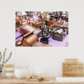 Antiek maritieme navigatiehulpmiddelen poster (Keuken)