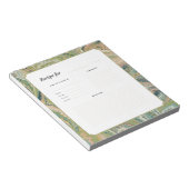 Antiek Marmerpapier Recept Notitieblok (Schuin)