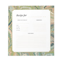 Antiek Marmerpapier Recept Notitieblok