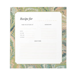 Antiek Marmerpapier Recept Notitieblok