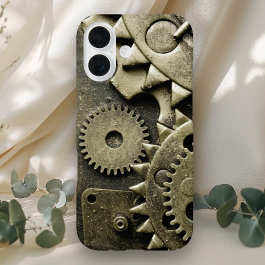 Antiek mechanisch handgeschakeld vistuig Case-Mate iPhone case