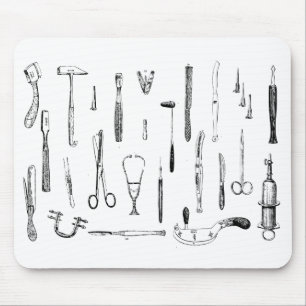 Antiek medische instrumenten muismat