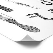 Antiek medische instrumenten poster (Hoek)