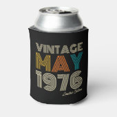Antiek MEI 1976 Aangepast Jaar Blikjeskoeler (Blikje Achterkant)