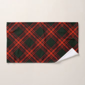 Antiek Menzies Clan Tartan Pset Scottish Pattern Bad Handdoek (Handdoek)