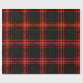 Antiek menzies jagen op Tartan Pset Pattern Cadeaupapier (Vlak)