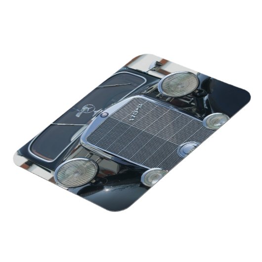 antiek mercedes 2 magneet (Linkerzijde)