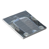 antiek mercedes 2 notitieblok (Schuin)