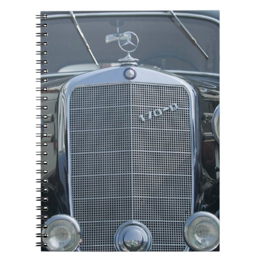 antiek mercedes 2 notitieboek (Voorkant)