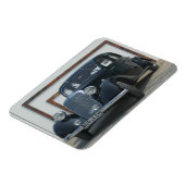 antiek mercedes 3 magneet (Linkerzijde)