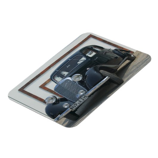 antiek mercedes 3 magneet (Linkerzijde)