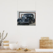 antiek mercedes 3 poster (Keuken)