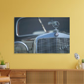 antiek mercedes 4 canvas afdruk (Insitu (Woonkamer))