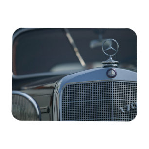 antiek mercedes 4 magneet