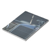 antiek mercedes 4 notitieblok (Linkerzijde)