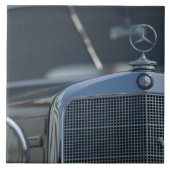antiek mercedes 4 tegeltje (Voorkant)
