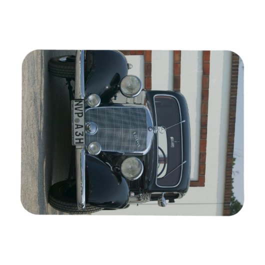 antiek mercedes magneet (Horizontaal)