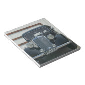 antiek mercedes notitieblok (Schuin)