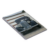 antiek mercedes notitieboek (Rechterzijde)