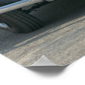 antiek mercedes poster (Hoek)