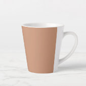 Antiek messing latte mok (Rechts)