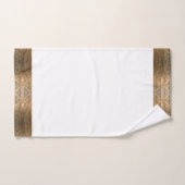 Antiek messing metalen patroonhanddoek set bad handdoek (Handdoek)