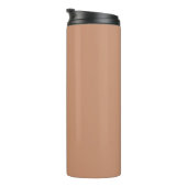 Antiek messing thermosbeker (Geroteerd rechts)