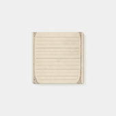  Antiek met gekoppelde onderdruk Post-it® Notes (Voorkant)