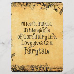  Antiek met liefdescitaat Weddenschap Kaart