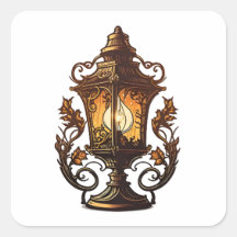 Antiek meubelen, lamp, Cartoon stijl