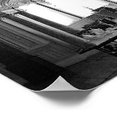 Antiek meubelen  zwart-wit foto poster (Hoek)