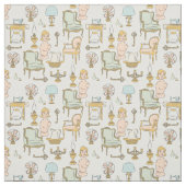antiek meubelmannequin decor stof (Swatch)