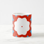 Antiek mexicaanse talavera-keramiek. Grafisch ontw Koffiemok (Center)